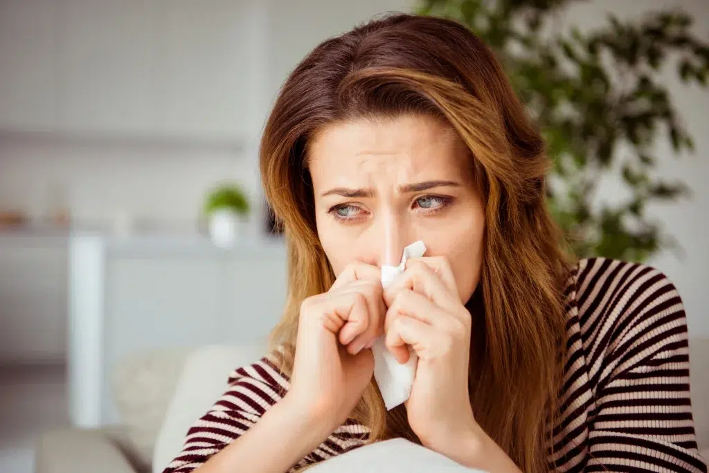 stress anxiété pleurer